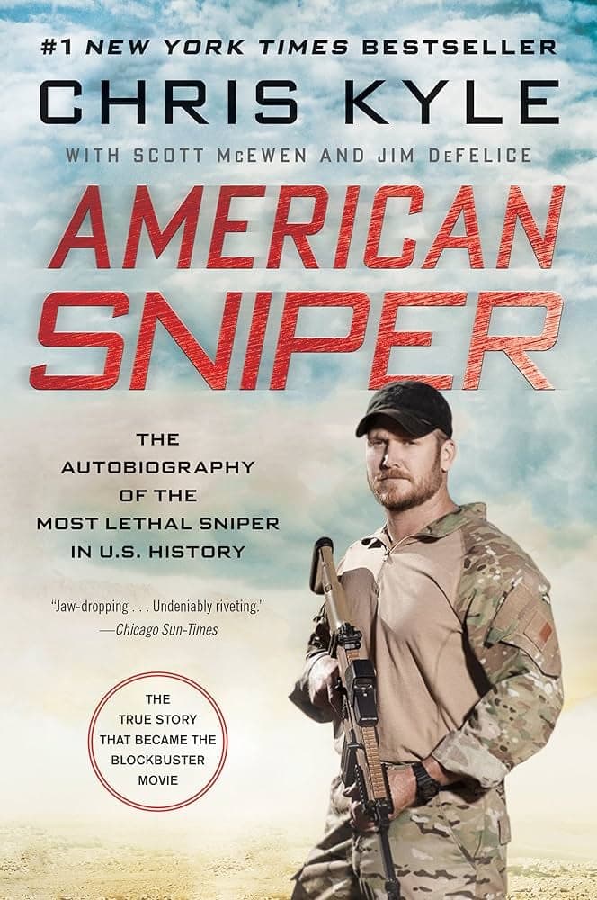 The cover of Chris Kyle's book American Sniper